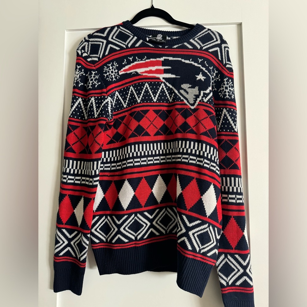 Patriots Ugly Christmas/ Holiday Sweater!